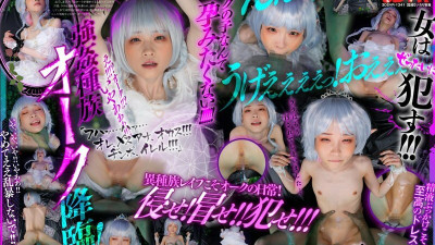 DSVR-1341  VR Monster Reincarnation in Another World When I was reincarnated, I was an unequaled orc, so I playd the play elf I captured until it became a belly-busting sperm tank Lara Kudo