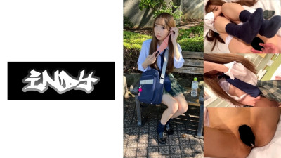 POK-042  Slender and beautiful legs in uniform girl _ first vaginal cum shot sex with a naive girl who looks like a bitch